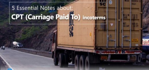 Essential Notes about: CPT Incoterms (Carriage Paid To)