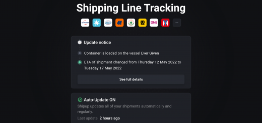 Shipping Line Tracking Tools