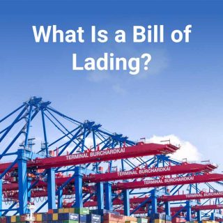 what is bill of lading?
