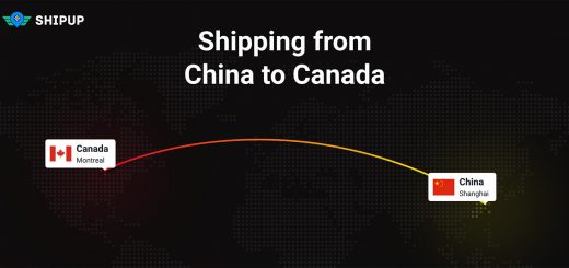 shipping from china to canada