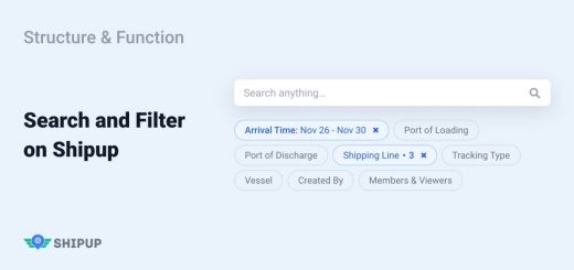 Search and Filter on Shipup