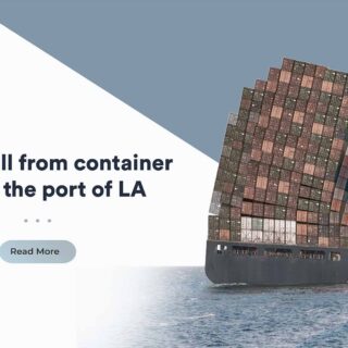 Deadly fall from container ship at the port of LA