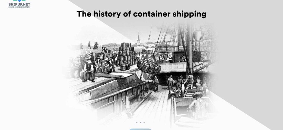 The history of container shipping