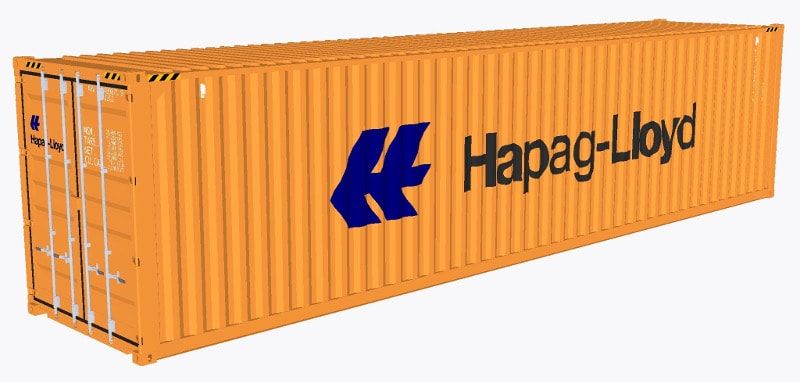 Hapag-Lloyd 40FT container