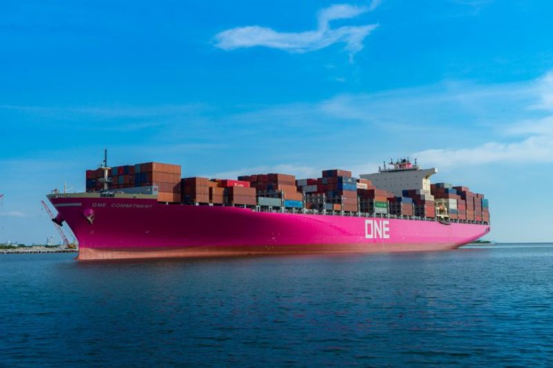 ONE COMMITMENT container ship
